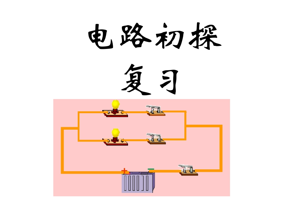 电路初探复习课_第1页