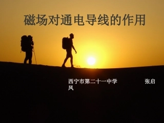 三、磁场对通电导线的作用-(4)