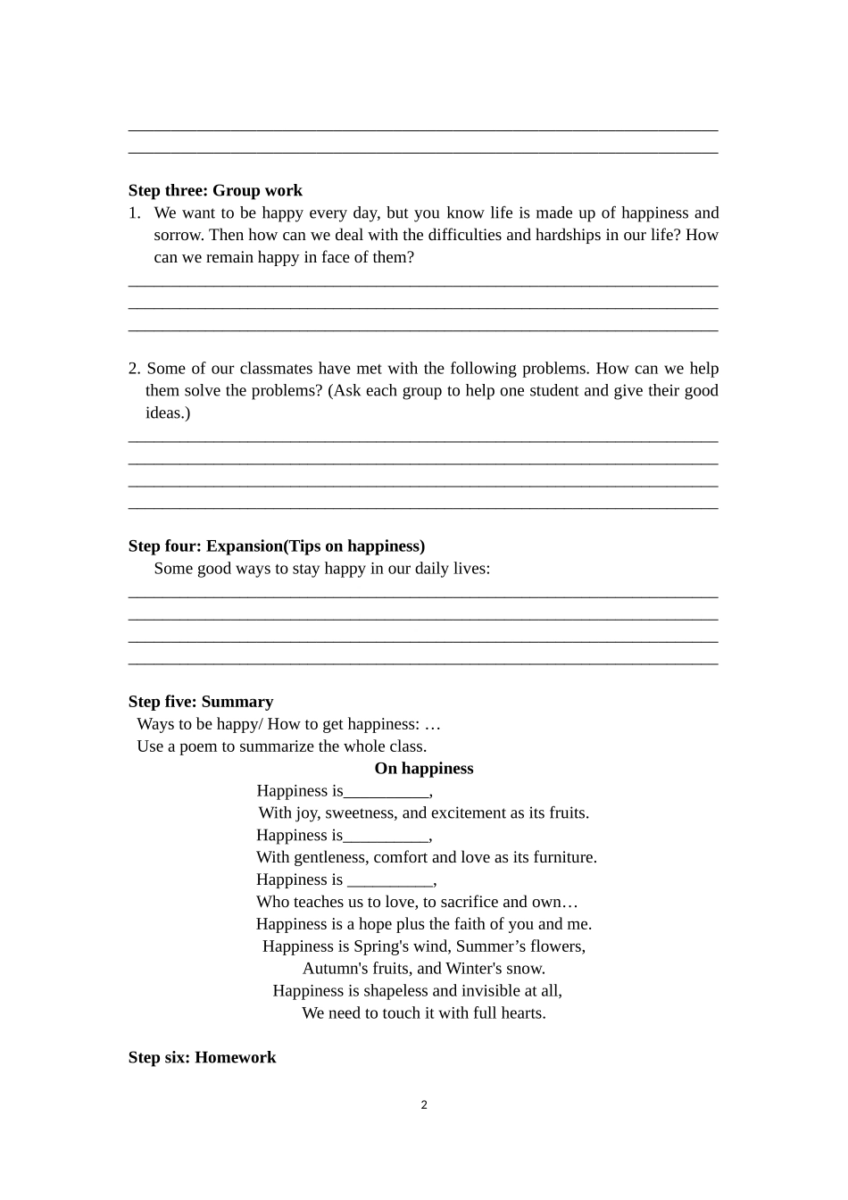 M6U2Whatishappinesstoyouwelcome新_第2页