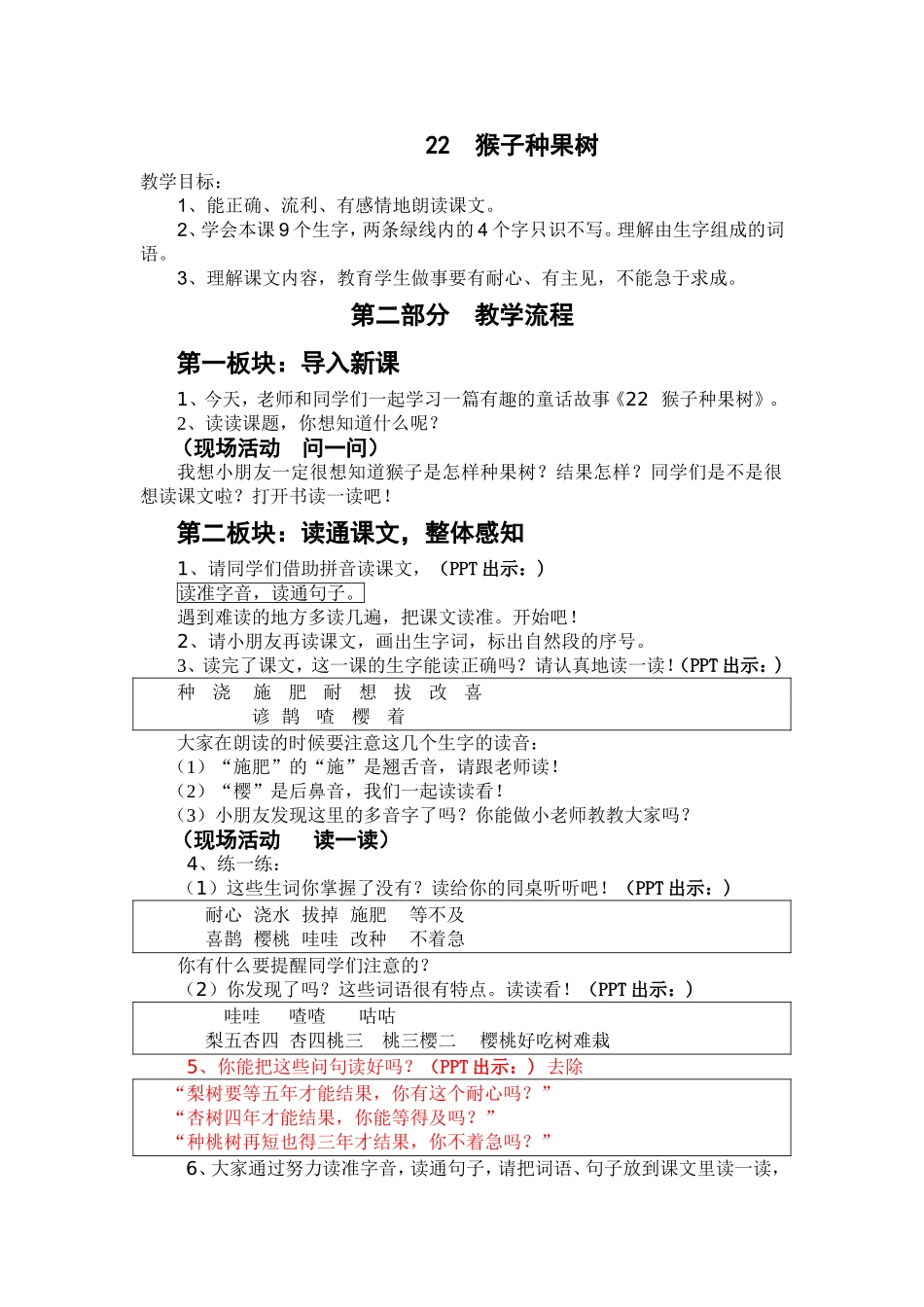 猴子种果树(修改稿)_第1页