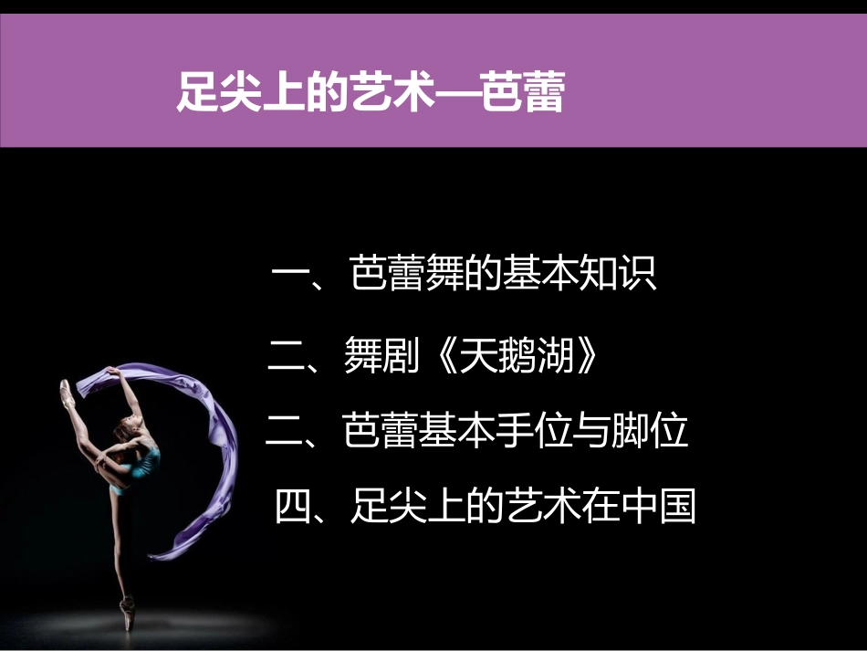 第三课足尖上的艺术_第3页