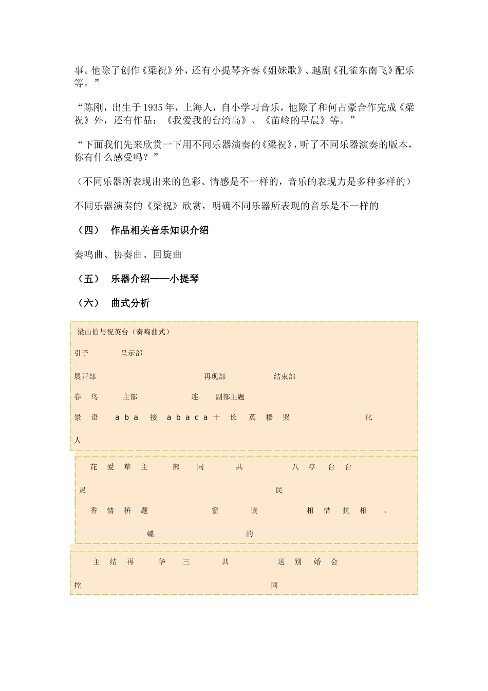 梁祝小提琴协奏曲_第2页