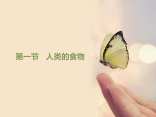 第1节人类的食物-(3)