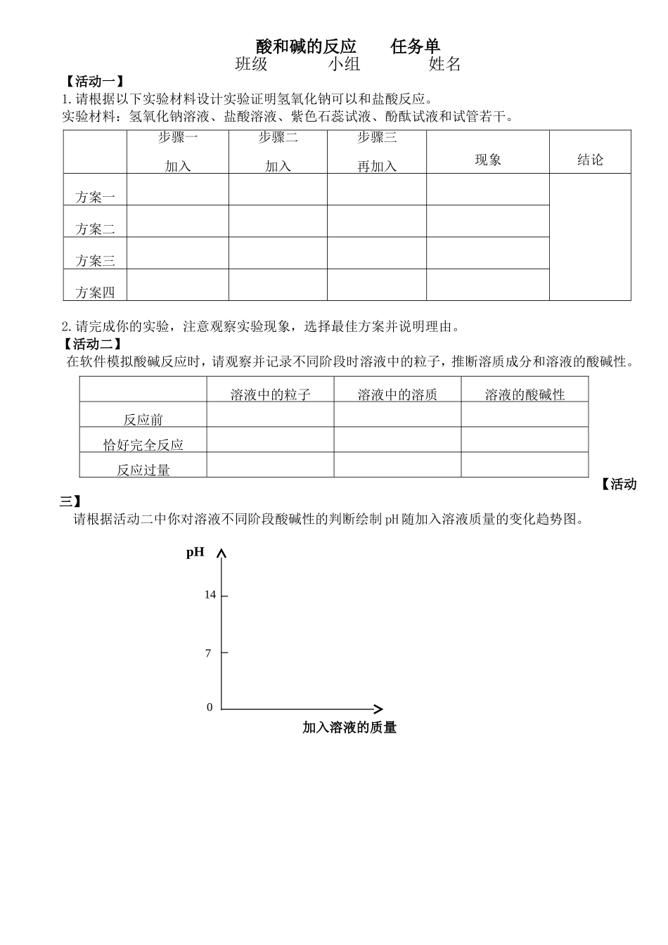 8.3酸和碱的反应-(2)_第1页