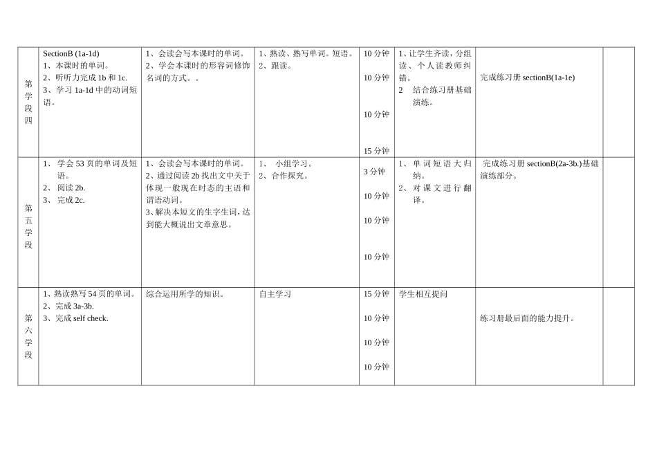 七年级英语unit9导学案_第3页