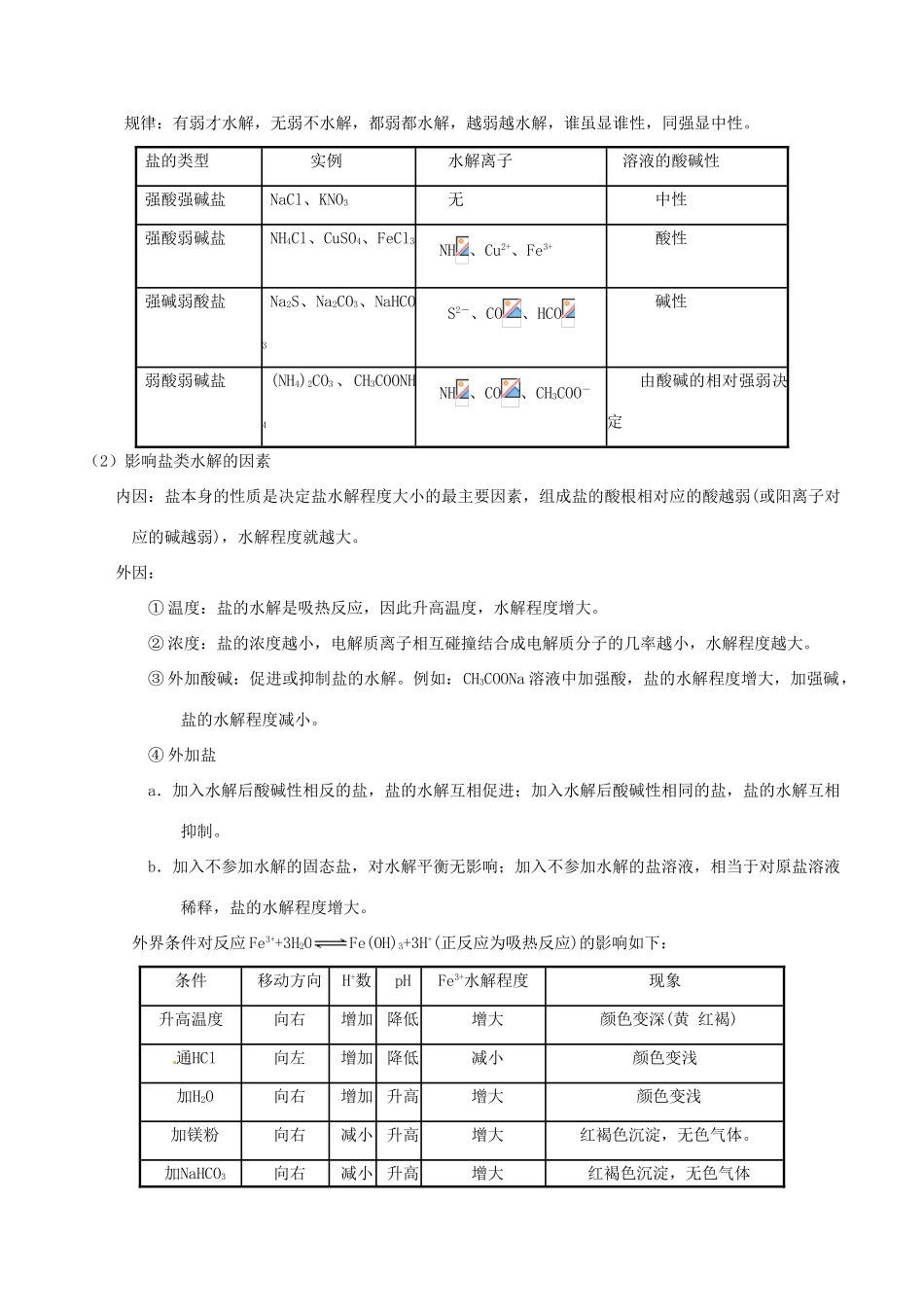 备战高考化学（精讲精练精析）专题13 水溶液中的离子平衡试题（含解析）-人教版高三全册化学试题_第3页