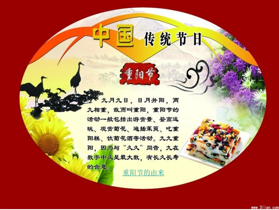 九九重阳主题班会ppt_第3页