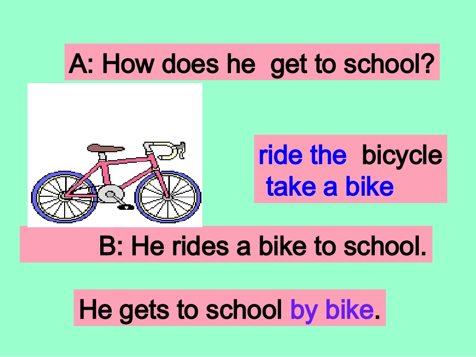 Unit-4-How-do-you-get-to-school3_第3页