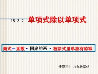 单项式除以单项式-(2)