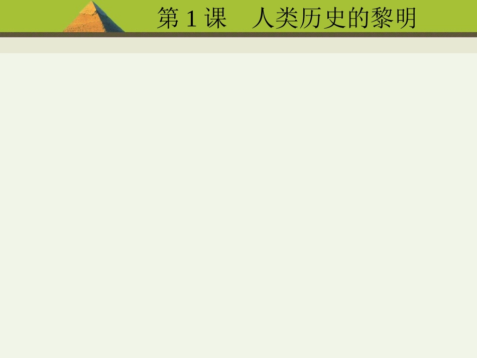 第01课人类历史的黎明_第2页