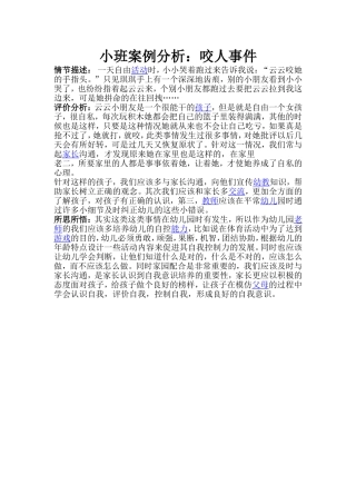 案例分析文档