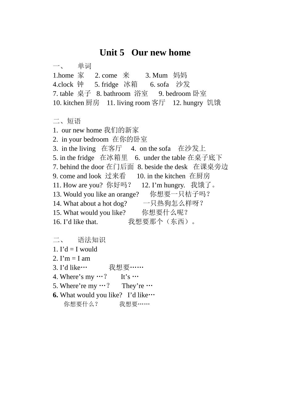 Unit5Ournewhome_第1页