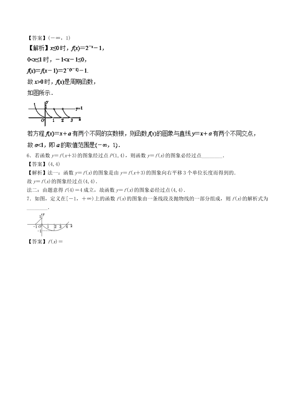 （江苏专版）高考数学一轮复习 专题2.4 函数图像（测）-人教版高三全册数学试题_第2页