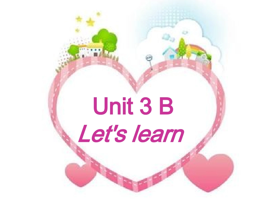 三下Unit-3-B-Let's-Learn-(1)_第1页