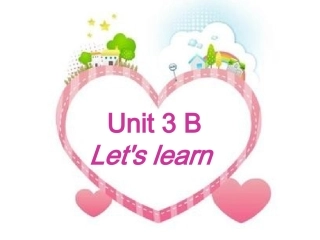 三下Unit-3-B-Let's-Learn-(1)