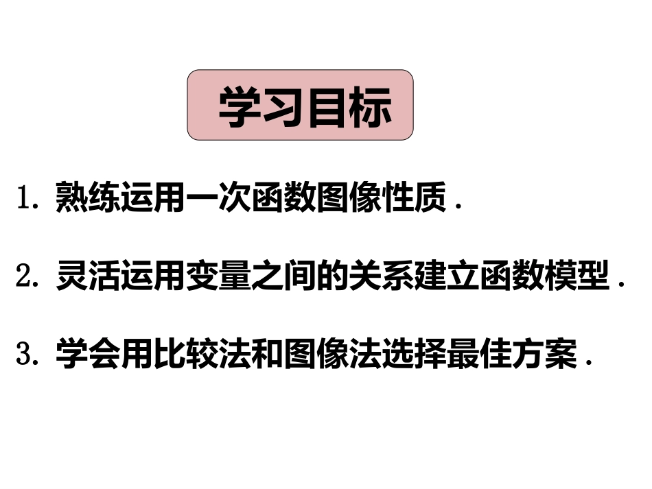 4.5建立一次函数模型解决实际问题_第3页