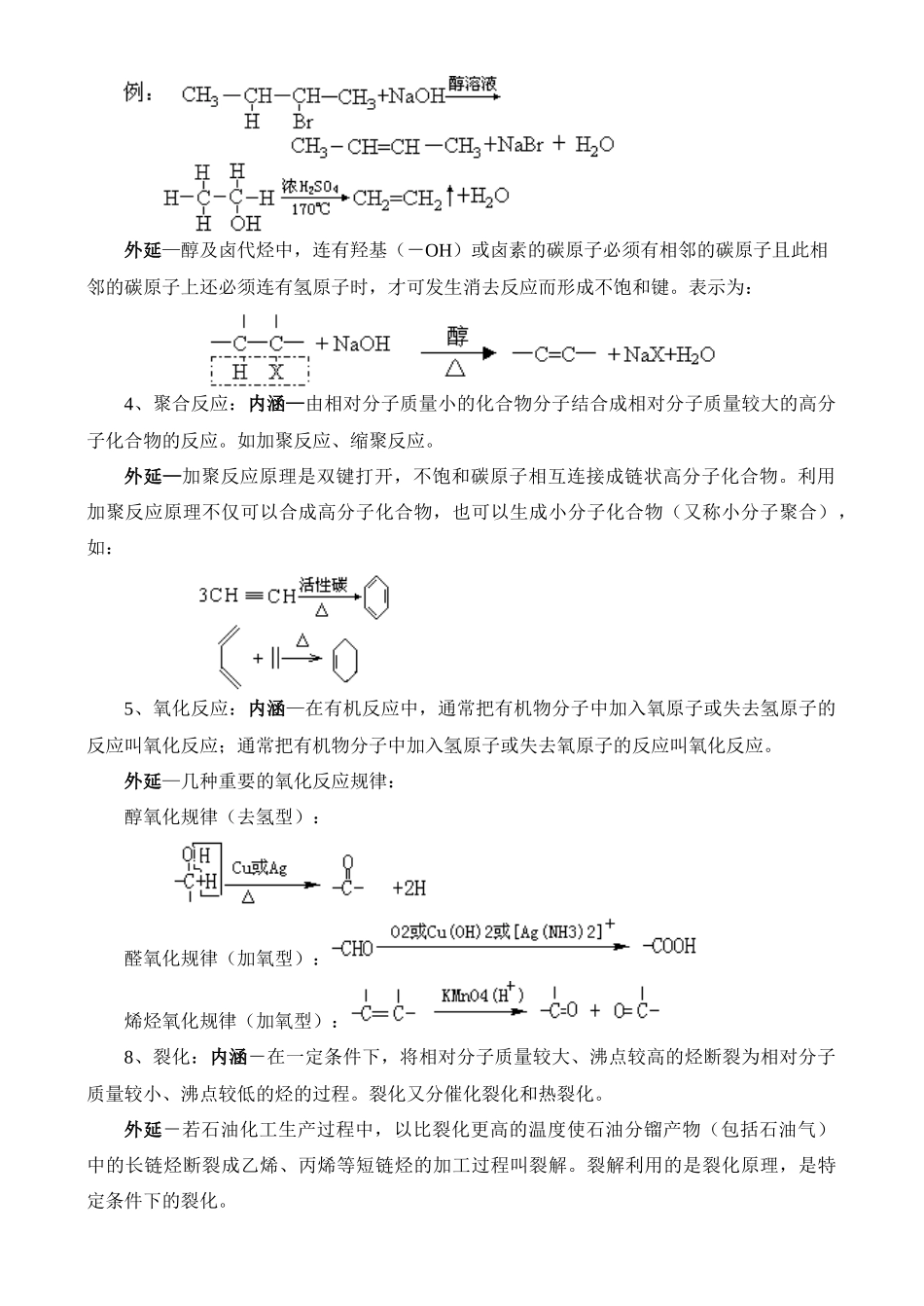 第三讲  有机化学反应_第2页