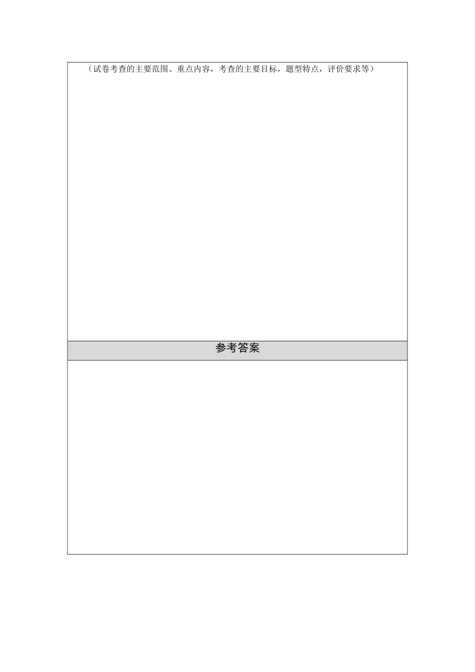 单元测验双向细目_第3页