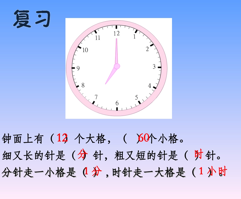 2、认识几时几分-(2)_第2页