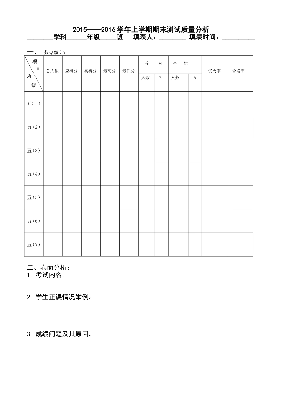 术科质量分析_第1页