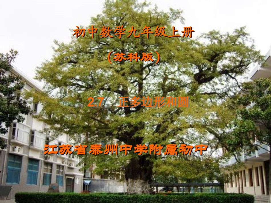 正多边形和圆_第1页