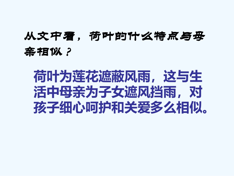 (部编)初中语文人教2011课标版七年级上册荷叶-母亲-(3)_第3页