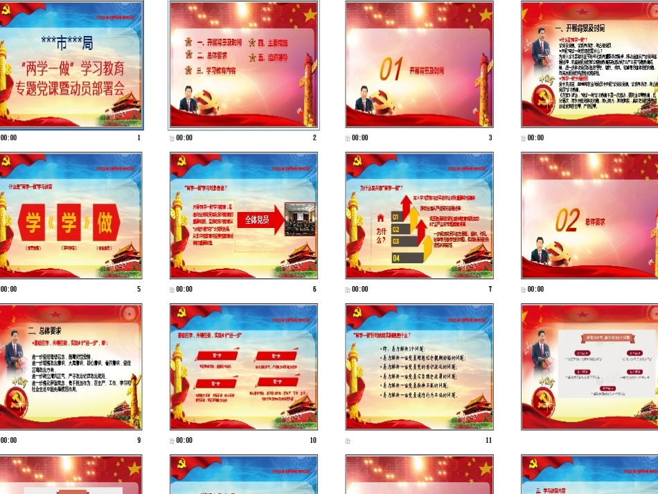 两学一做学习教育动员部署会宣讲PPT课件_第2页