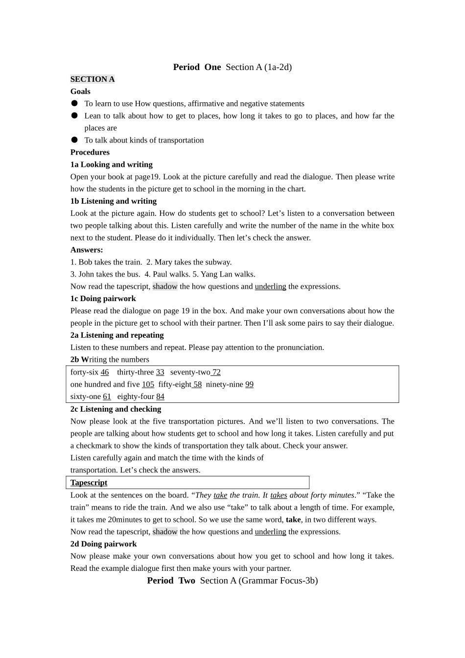 Unit-3-How-do-you-get-to-school？_第2页