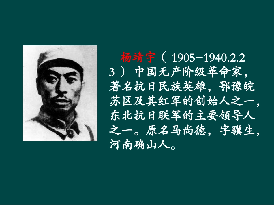 16.抗日英雄杨靖宇_第3页