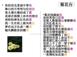 第四节-声情并茂--押韵与平仄