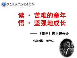 综合性学习2走进名著——文学名著读书报告会