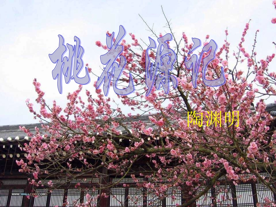 21桃花源记_第1页