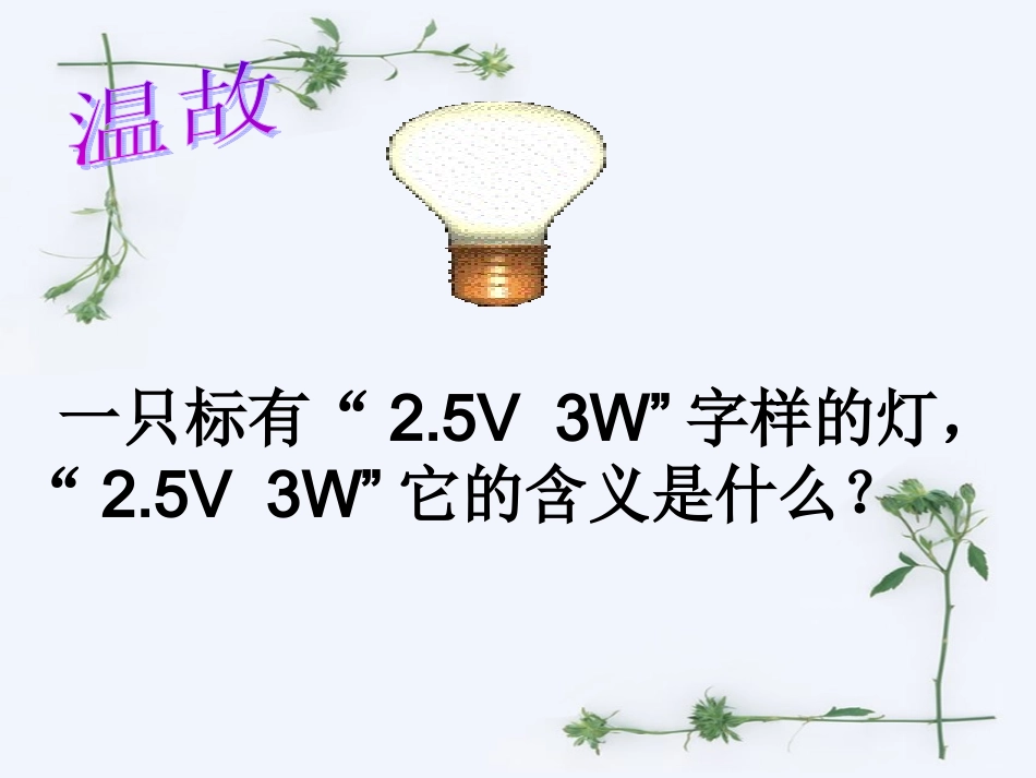 三、测量小灯泡的电功率_第2页