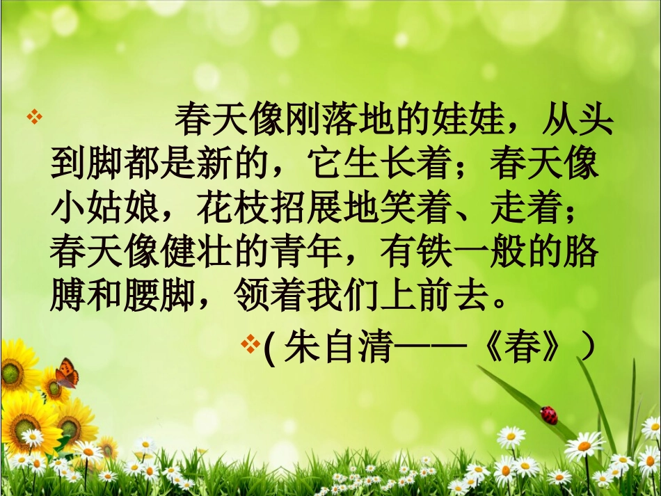 《春光染绿我们双脚》PPT课件_第3页
