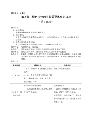 第2节绿色植物的生长需要水和无机盐(2课时)-(2)