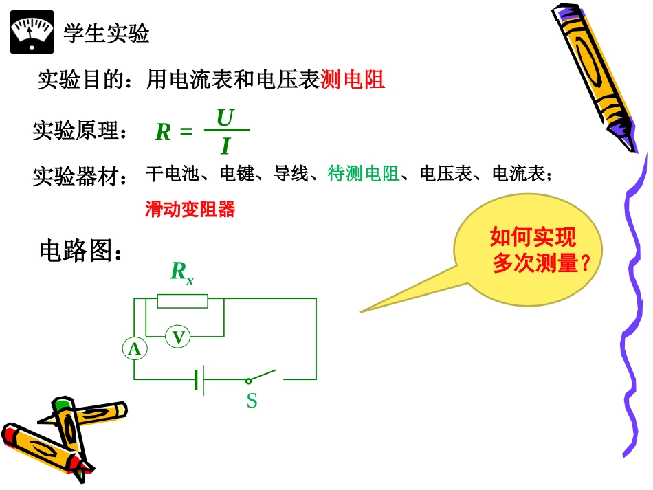 用电流表、电压表测电阻_第2页