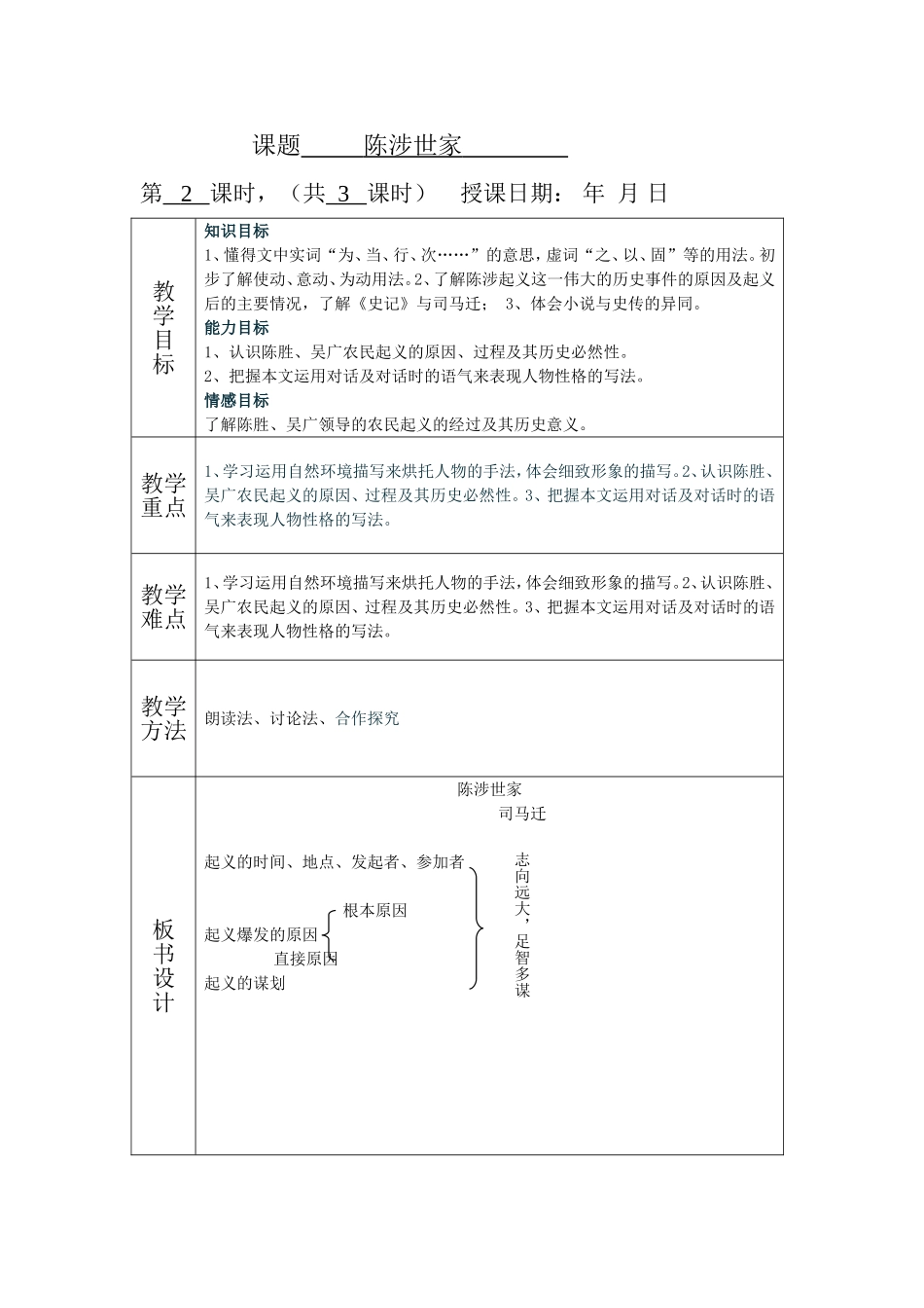 21.陈涉世家2_第1页