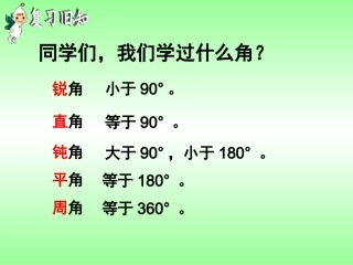 人教新课标版小学四年级下册三角形的分类课件