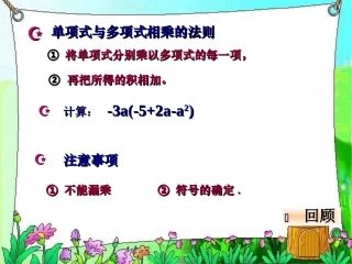 9.10整式的乘法