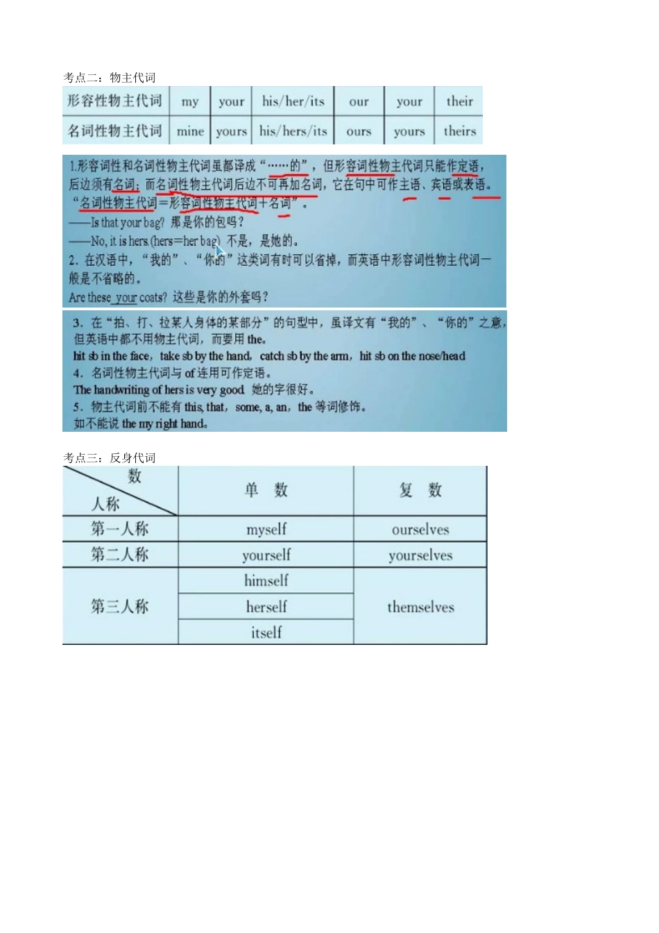 初中英语语法1_第2页