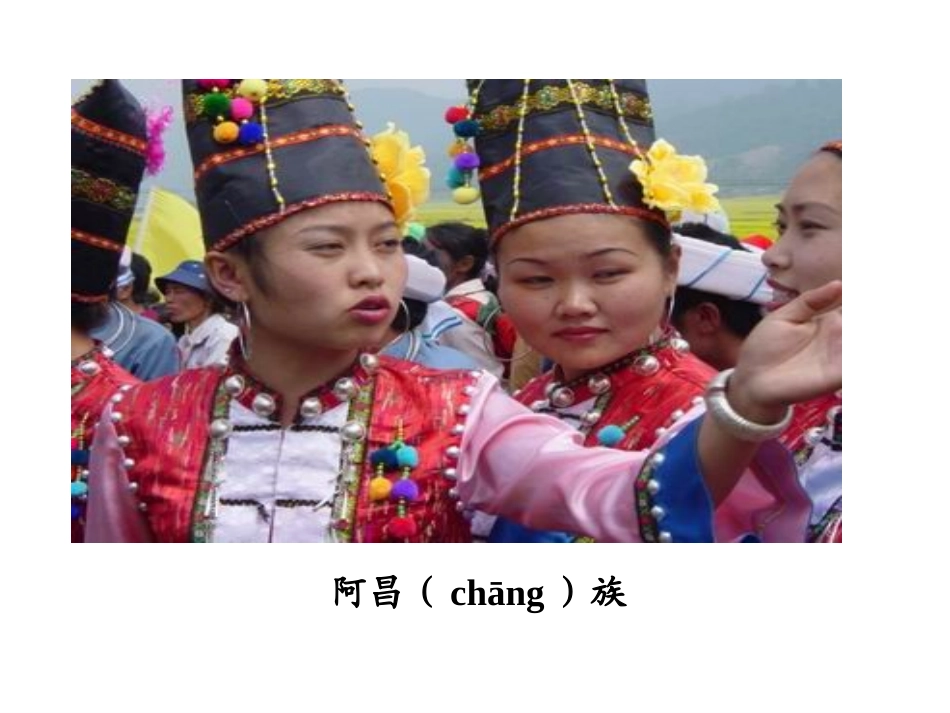 三年级语文上册第一组1.我们的民族小学课件_第2页