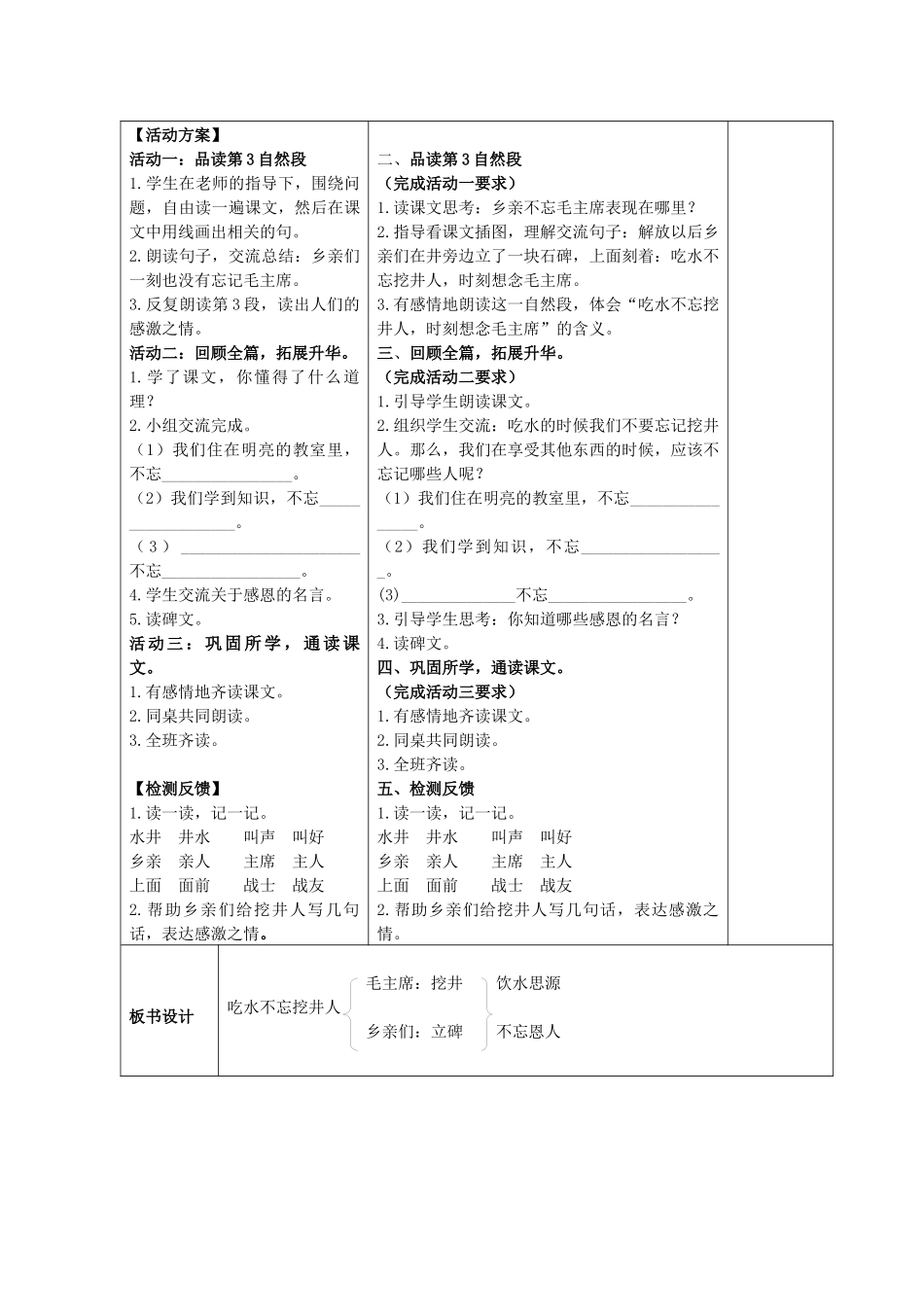 (部编)人教语文2011课标版一年级下册1、吃水不忘挖井人-(2)_第3页