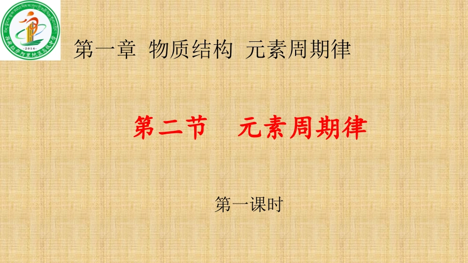 元素周期律课件_第1页