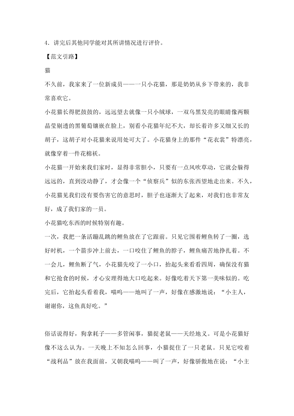 口语交际介绍我最喜欢的事物_第3页