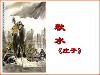 十五秋水(节选)