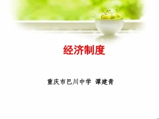 1.2富有活力的经济制度