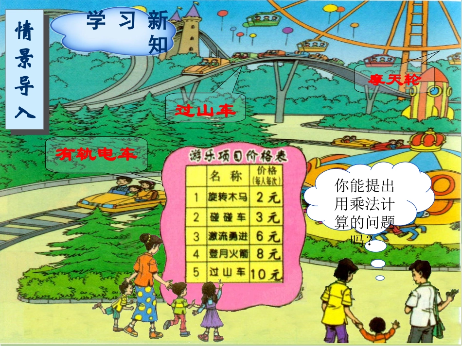 第6单元第1节--口算乘法_第3页