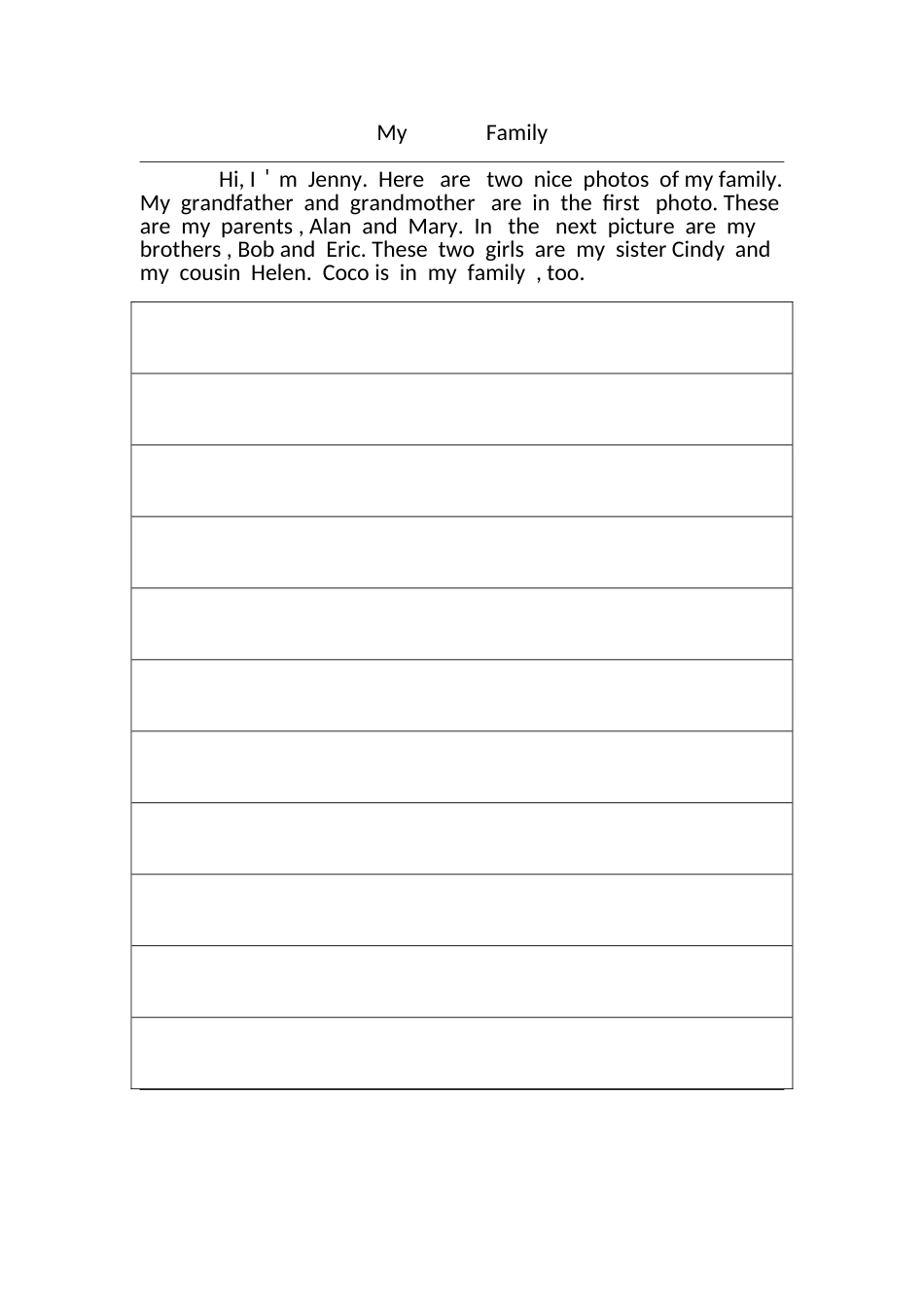 七年级英语知识竞赛试题_第2页