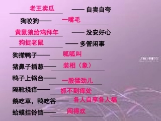 韩霞：歇后语题目填空、应用填空、新课