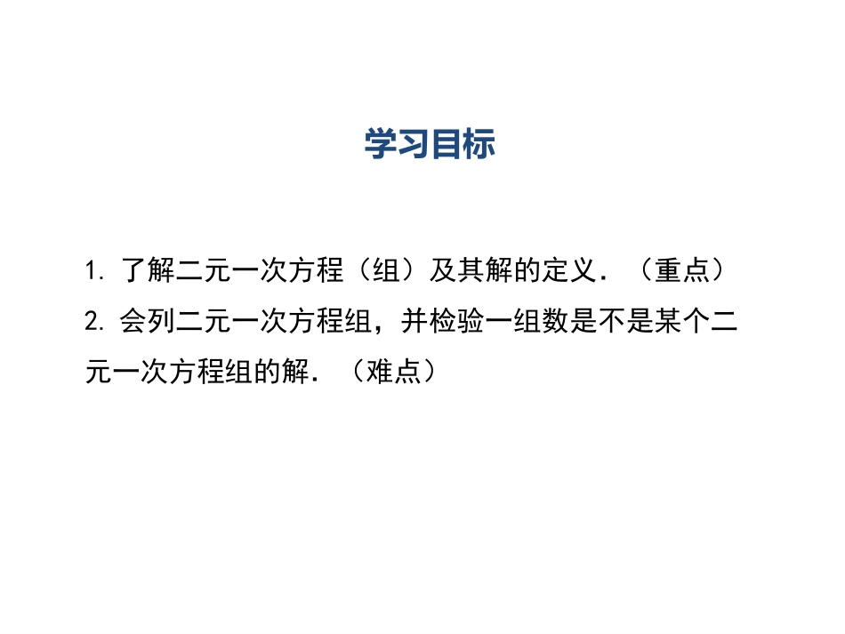 7.1二元一次方程组和它的解-(3)_第2页
